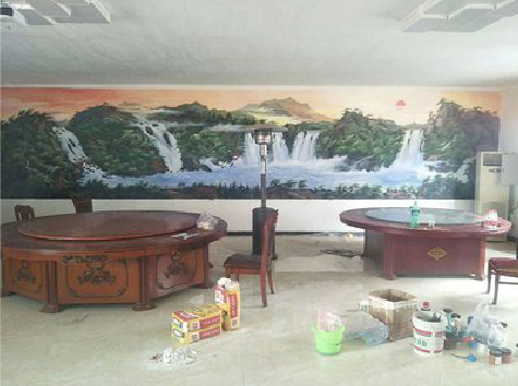 南召墙绘-写实风景