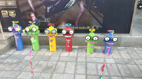 南召商业区彩绘